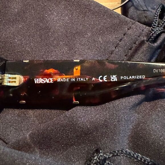 Versace Polarized VE4454 Havana Medusa Sunglasses NEW - Picture 8 of 9